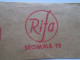 D200351 Red  Meter Stamp Cut- EMA - Freistempel  -1971   RIFA  Bromma 11  -Sweden Stockholm -Electro - Automatenmarken [ATM]