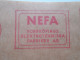 D200356 Red  Meter Stamp Cut- EMA - Freistempel  -1971 NEFA  -Sweden NORRKÖPING -Electro - Vignette [ATM]