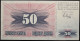 Bosnie-Herzégovine - 50 Dinara - 1992 - PICK 12a - NEUF - Bosnien-Herzegowina
