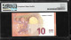 Greece  "Y" 10  EURO Superb GEM UNC! Draghi Signature!!  PMG 67EPQ (Exceptional Paper Quality) Printer  Y001G5! - 10 Euro