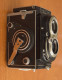 Delcampe - Ancien Appareil Photo ROYER Royflex III Sac Et Sacoche - Cameras