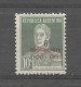 ARGENTINA 1931 SAN MARTIN OVERPRINTED ANNIVERSARY OF REVOLUTION SCOTT 400 MNH - Unused Stamps