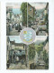 Devon Clovelley Multiview Peacock  Unused Postcard - Clovelly