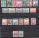 Turkey 1935 (incomplete) Set Kemal Stamps (Michel 891/910) MLH - Unused Stamps