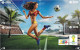 Delcampe - F13011 China Phone Cards Football 2014 FIFA World Cup Brazil Lady Puzzle 48pcs - Sport