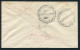 1937 New Zealand First Flight Airmail Cover Hokitika - Blenheim Christchurch - Airmail