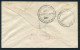 1937 New Zealand First Flight Airmail Cover Hokitika - Blenheim Christchurch - Luftpost