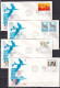 USA 1972/77 10 UN Covers First Fay Issue 15830 - Cartas & Documentos