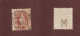 SUISSE - PERFORÉ . M Ou W. - N° 74 De 1882 / 1904 - Helvetia Debout . 30c. Brun-jaune - 4 Scan - Perfins