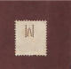 SUISSE - PERFORÉ . M Ou W. - N° 74 De 1882 / 1904 - Helvetia Debout . 30c. Brun-jaune - 4 Scan - Perforadas