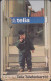 Schweden Chip 128 Little Child In A Phonebox  (60111/105) - 57365 - Sweden