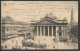 Bruxelles 1913 - La Bourse. Animé Levendig - Trams - Bieres Artois - Otros & Sin Clasificación