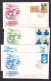 USA 1979/80 8 UN New York /Geneva  First Day Issue Covers  15833 - Colecciones & Series