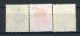 H-K  Yv. N° 151,152,152a SG N°152,153,153b  (o)  25c, 50c George VI Cote 1,45 Euro BE  2 Scans - Used Stamps