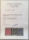 Delcampe - WITH CERT: PRC Northeast China 1949 VERY RARE ORIGINAL PRINTING Set“trade Union Congress”Mi.155-157mint (province - Unused Stamps