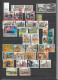 Delcampe - Grande Bretagne Lot Environ 600 Timbres  1969 à 2000 Oblitéré En Album TBE - Collections