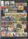 Delcampe - Grande Bretagne Lot Environ 600 Timbres  1969 à 2000 Oblitéré En Album TBE - Collections