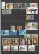 Delcampe - Grande Bretagne Lot Environ 600 Timbres  1969 à 2000 Oblitéré En Album TBE - Collezioni