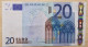 Euronotes FREE SHIPPING 20 Euro 2002  VF < U >< L059 > France Trichet Rare - 20 Euro