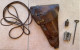 SWEDEN SWEDISH ARMY LAHTI PISTOL LEATHER HOLSTER ETUI WITH LANYARD And TOOLS WWII Or Pre War - Armes Neutralisées