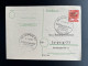 GERMANY 1948 POSTCARD LEIPZIG 09-07-1948 DUITSLAND DEUTSCHLAND SST PADAGOGISCHER KONGRESS - Interi Postali