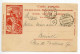 Switzerland 1900 10c. Universal Postal Union 25th Jubilee Postal Card - Luzern To Brussel / Bruxelles, Belgium - Entiers Postaux