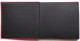 VINTAGE, MEDIUM, EMPTY, RED, FLYING EAGLE NUMBER T770 STOCKBOOK. #03027 - Large Format, Black Pages