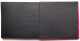 Delcampe - VINTAGE, MEDIUM, EMPTY, RED, FLYING EAGLE NUMBER T770 STOCKBOOK. #03027 - Grand Format, Fond Noir