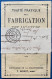 Traité Pratique Sous Bande Dateur 1717A Baton (LAVARACK) "IMPRIMÉS PP * TOURS * " De 1897 Pour TOULON SUPERBE - Kranten