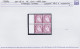 Ireland 1940-68 Wmk E 6d Purple White Paper Var. Watermark Inverted Marginal Block Of 4 Mint Unmounted - Nuovi