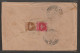 India 1962 Map Series Stamps On Cover With Hindu God Printed On Cover In The Front (a27) - Induismo