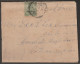 India 1921 Service Stamp On Cover From Government To Magistrate With Delivery Cancellation (a28) - Timbres De Service