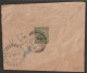 India 1924  British India  Service Stamps  Used On  Cover With Delivery  Cancellation (a34) - Timbres De Service