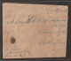 India 1924  British India  Service Stamps  Used On  Cover With Delivery  Cancellation (a34) - Dienstzegels