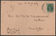 India 1941 K G VI Th Service Stamp On Post Card Used From Income Tax Office (a64) - Dienstmarken