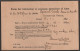 India 1941 K G VI Th Service Stamp On Post Card Used From Income Tax Office (a64) - Timbres De Service