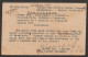 India 1933 K G V Th Service Stamp On Post Card Used From Income Tax Office (a65) - Dienstzegels