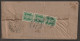 India 1959 Service Stamps Strip Of 3  Used From Income Tax Office (a66) - Francobolli Di Servizio