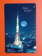 T-78 - JAPAN -JAPON, NIPON, TELECARD, PHONECARD NTT JP-231-165 Moon Kissed" - Tokyo Tower - Japan