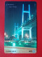 T-80 - JAPAN -JAPON, NIPON, TELECARD, PHONECARD NTT JP-251-004 Yokohama Bay Bridge I (Close-Up) - Japan