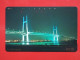 T-80 - JAPAN -JAPON, NIPON, TELECARD, PHONECARD NTT JP-251-067 Yokohama Bay Bridge Iii (Night) - Japan