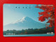 T-87- JAPAN -JAPON, NIPON, TELECARD, PHONECARD NTT JP- 250-255  Autumn Leaves And Mt. Fuji - Japan