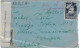 GREECE 1950 EXCHANGE CONTROL AIR COVER TO ITALY VIA GERMANY (!), Pmk ΑΓΙΑ. Good Condition. - Covers & Documents