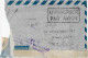 GREECE 8-6-1951  EXCHANGE CONTROL AIR COVER  TO ITALY, Pmk KEPKYPA(CORFOU), OFFICIAL 1951 LABEL. FINE CONDITION. - Covers & Documents