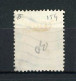 H-K  Yv. N° 154 SG N°156 (o) 1d Rouge-orange Et Vert George VI Cote 0,65 Euro BE  2 Scans - Gebraucht