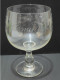 -ANCIEN TRES GRAND VERRE RINCE RAISIN Gravé AMITIE Pampres & GRAPPES RAISIN   E - Vidrio & Cristal