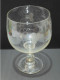 -ANCIEN TRES GRAND VERRE RINCE RAISIN Gravé AMITIE Pampres & GRAPPES RAISIN   E - Vidrio & Cristal