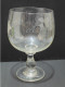 Delcampe - -ANCIEN TRES GRAND VERRE RINCE RAISIN Gravé AMITIE Pampres & GRAPPES RAISIN   E - Verre & Cristal