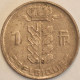 Belgium - Franc 1958, KM# 142.1 (#3107) - 1 Franc