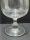 -ANCIEN TRES GRAND VERRE En Verre épais Sans Gravure Ni Message COGNAC?    E - Glass & Crystal